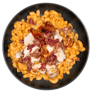 Chipotle Chicken + Bacon Alfredo Pasta