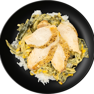 Chicken Rajas + Jasmine Rice
